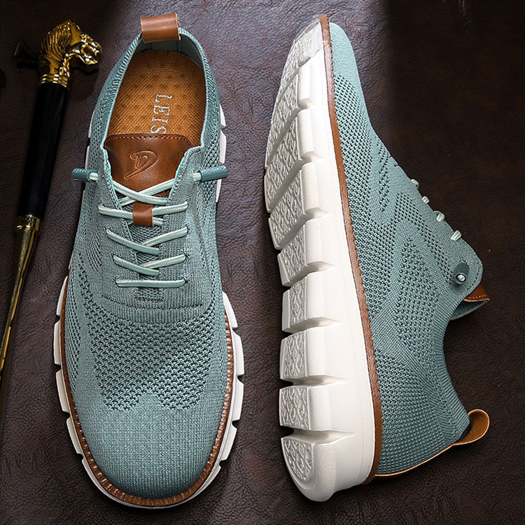 Urban – Baskets Homme en Maille Confortable – Turquoise – Édition limitée