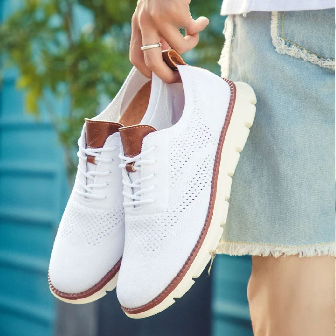 Swift – Baskets Homme Ultra-Confort Toutes Saisons en Maille Premium – Blanc (Cópia)