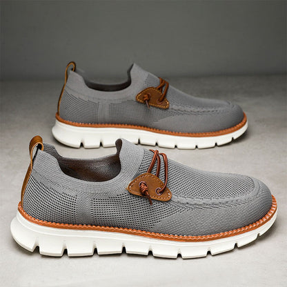 Amauti – Mocassins pour homme Chaussures toutes saisons ultra-confortables en cuir de première qualité – Gris (Cópia)