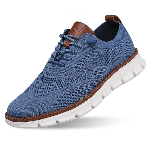 Urban – Baskets Homme en Maille Confortable – Bleu – Édition limitée
