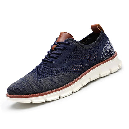 Swift – Baskets Homme Ultra-Confort Toutes Saisons en Maille Premium – Bleu marine