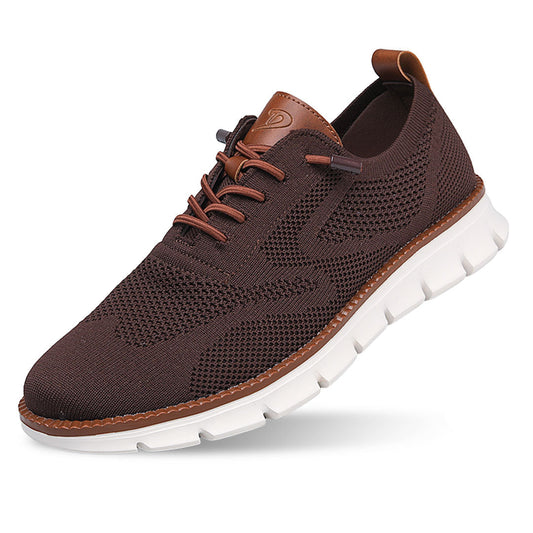 Urban – Baskets Homme en Maille Confortable – Marron – Édition limitée