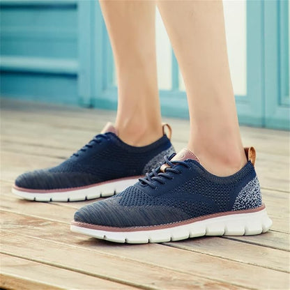 Swift – Baskets Homme Ultra-Confort Toutes Saisons en Maille Premium – Bleu marine