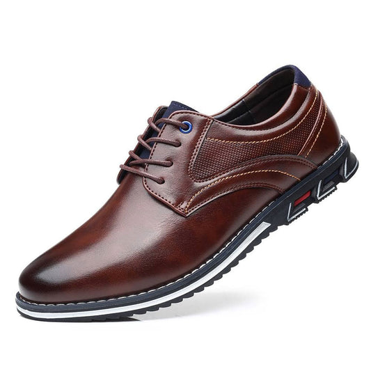 York - Chaussures hommes ultra confortables en maille premium - Marron