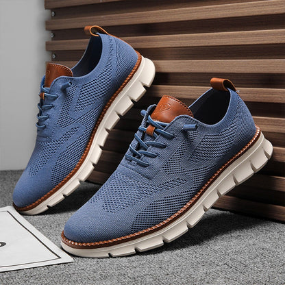 Urban – Baskets Homme en Maille Confortable – Bleu – Édition limitée