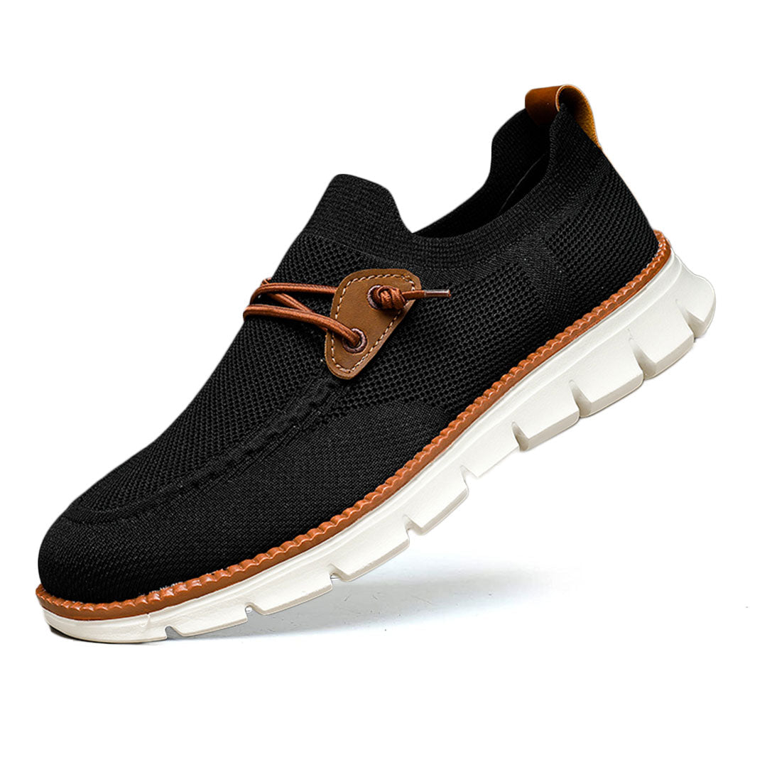 Amauti – Mocassins Homme Ultra-Confort Toutes Saisons en Cuir Premium – Noir (Cópia)