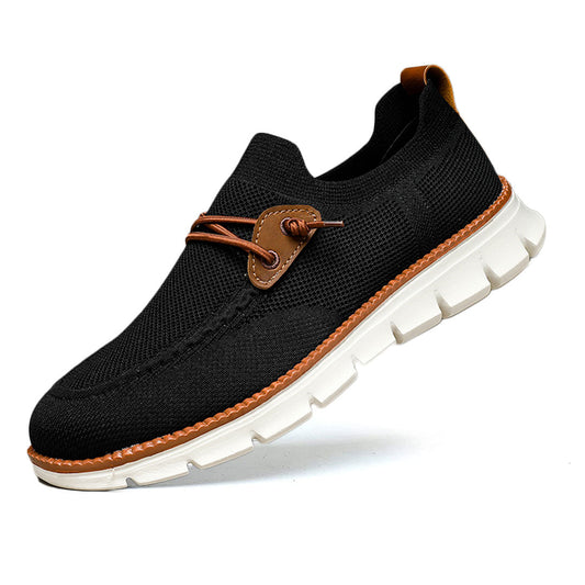 Amauti – Mocassins Homme Ultra-Confort Toutes Saisons en Cuir Premium – Noir