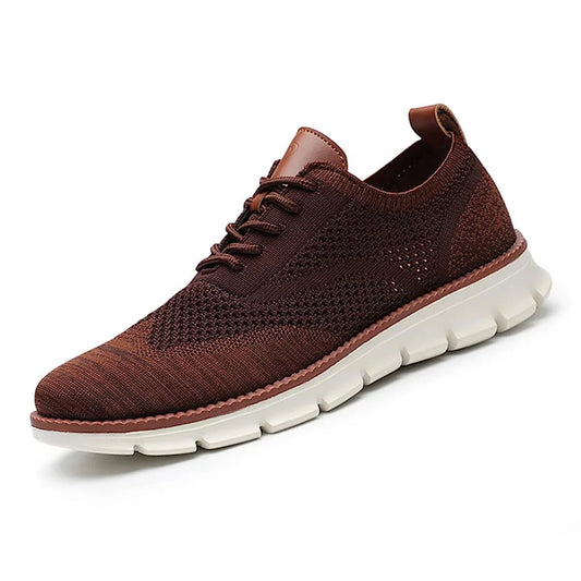 Swift – Baskets Homme Ultra-Confort Toutes Saisons en Maille Premium – Bordeaux