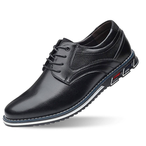 York - Chaussures Hommes Chaussures basses ultra confortables en maille premium - Noir