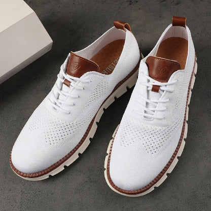 Swift – Baskets Homme Ultra-Confort Toutes Saisons en Maille Premium – Blanc (Cópia)